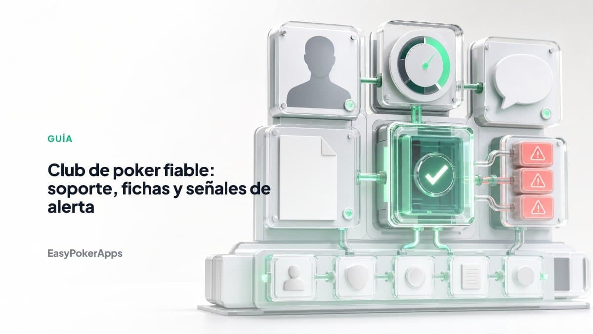 Clube de Poker Confiável: Suporte, Fichas e Sinais de Alerta